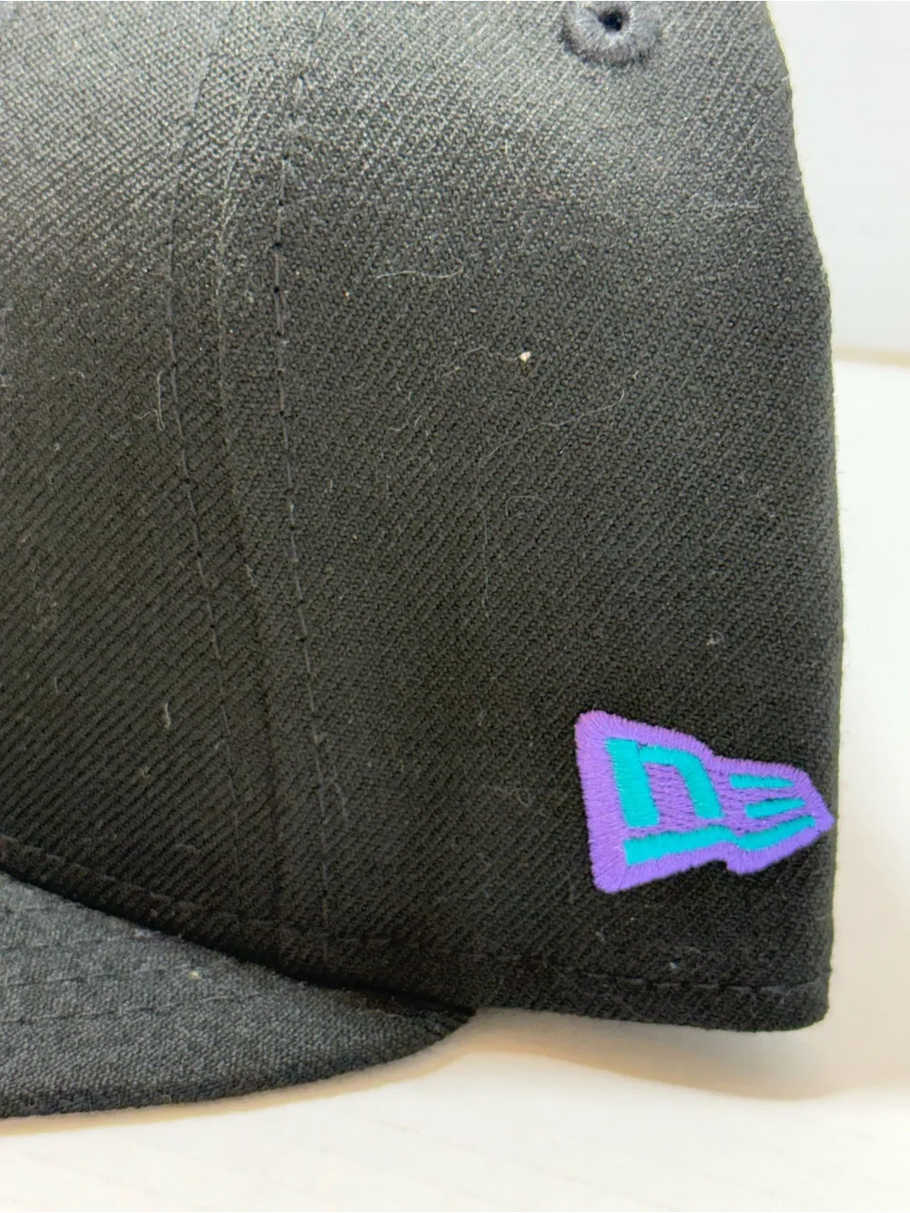 Arizona Diamondbacks New Era 59Fifty Black Retro Color/ Copper Logo MLB 7 5/8